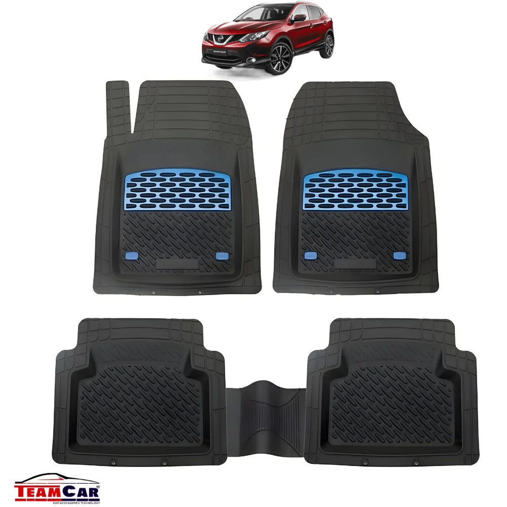 Nissan Qashqai  Covorase Auto TeamCar® Tip Tavita Compatibile J11 (2013–2021) Blue