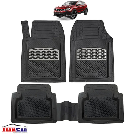 Nissan Qashqai Covorase Auto TeamCar® Tip Tavita Compatibile J11 (2013–2021) Silver - 221.ro