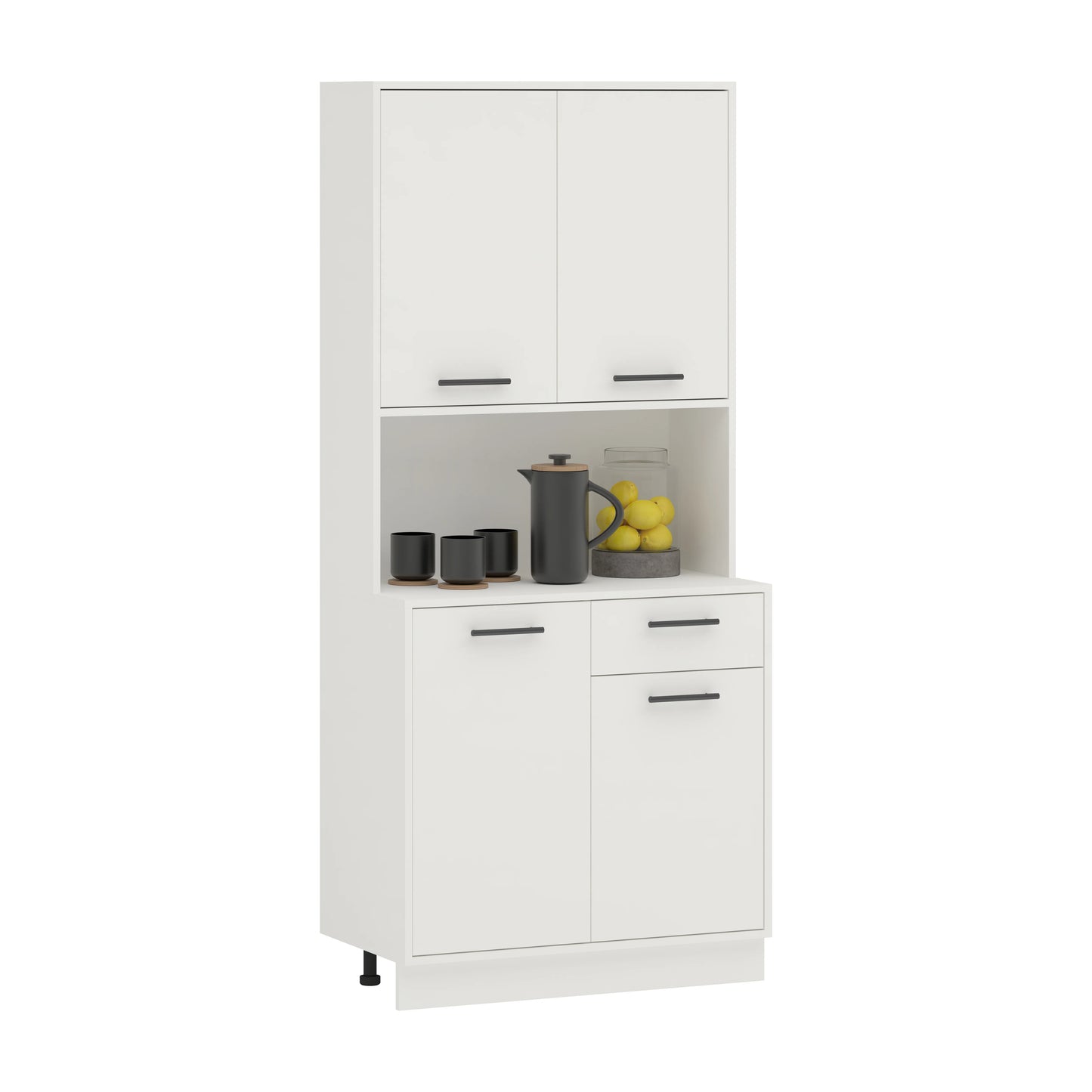 Bufet haaus Oma, Alb, L 84 cm