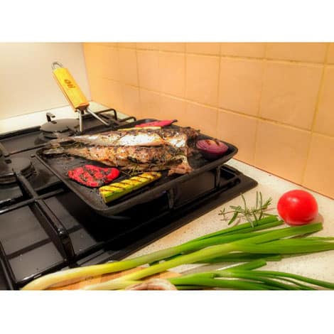 Gratar din fonta pura OTI, 26x26cm 180454 / OTI 0008