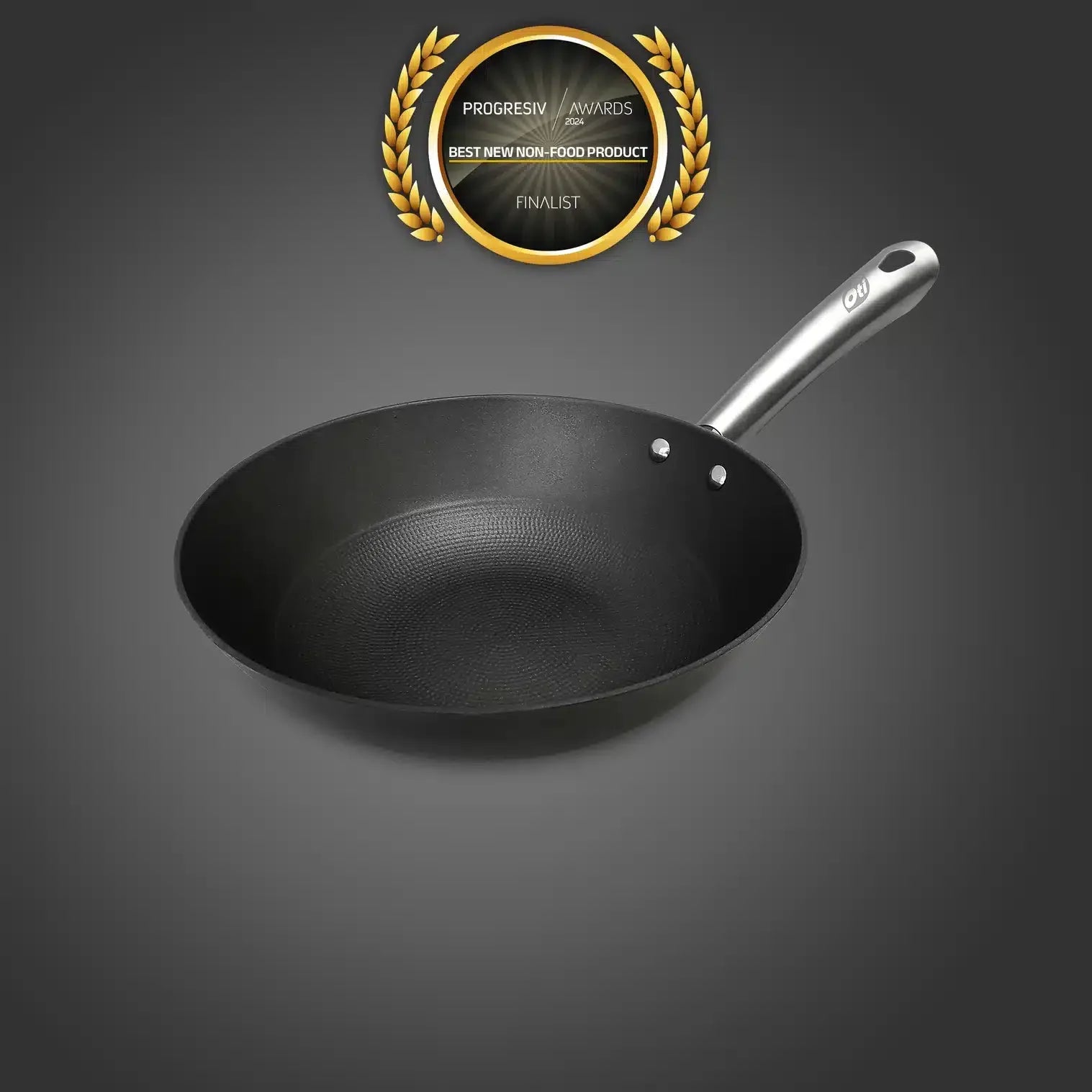 Tigaie wok din fonta tip fagure OTI, diametru 28cm 181652 / OTI 0013 - 221.ro