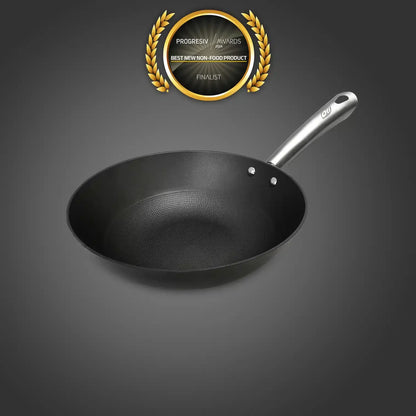 Tigaie wok din fonta tip fagure OTI, diametru 28cm 181652 / OTI 0013 - 221.ro