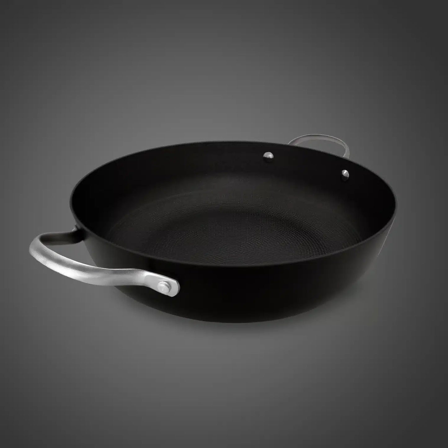 Cratita din fonta tip fagure cu capac de sticla OTI, diametru 30cm, capacitate 4.5L 181655 / OTI 0016