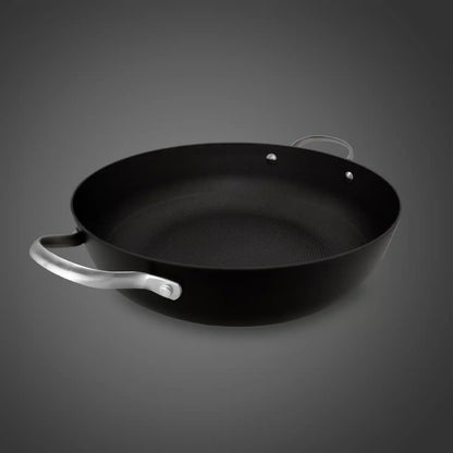 Cratita din fonta tip fagure cu capac de sticla OTI, diametru 30cm, capacitate 4.5L 181655 / OTI 0016