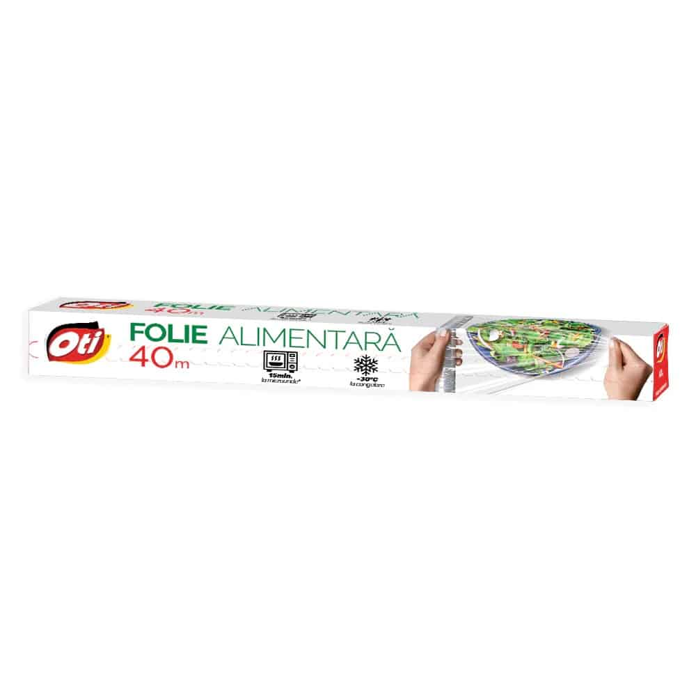 Folie din plastic alimenatara, 40m, cutie OTI / OTI031749