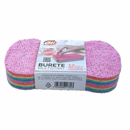 Burete multistrat, 12 straturi microfibra detasabile OTI / OTI041780