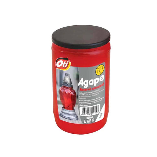 Rezervă candelă, durată 2.5 zile, Agape, roșu / OTI131294 - 221.ro