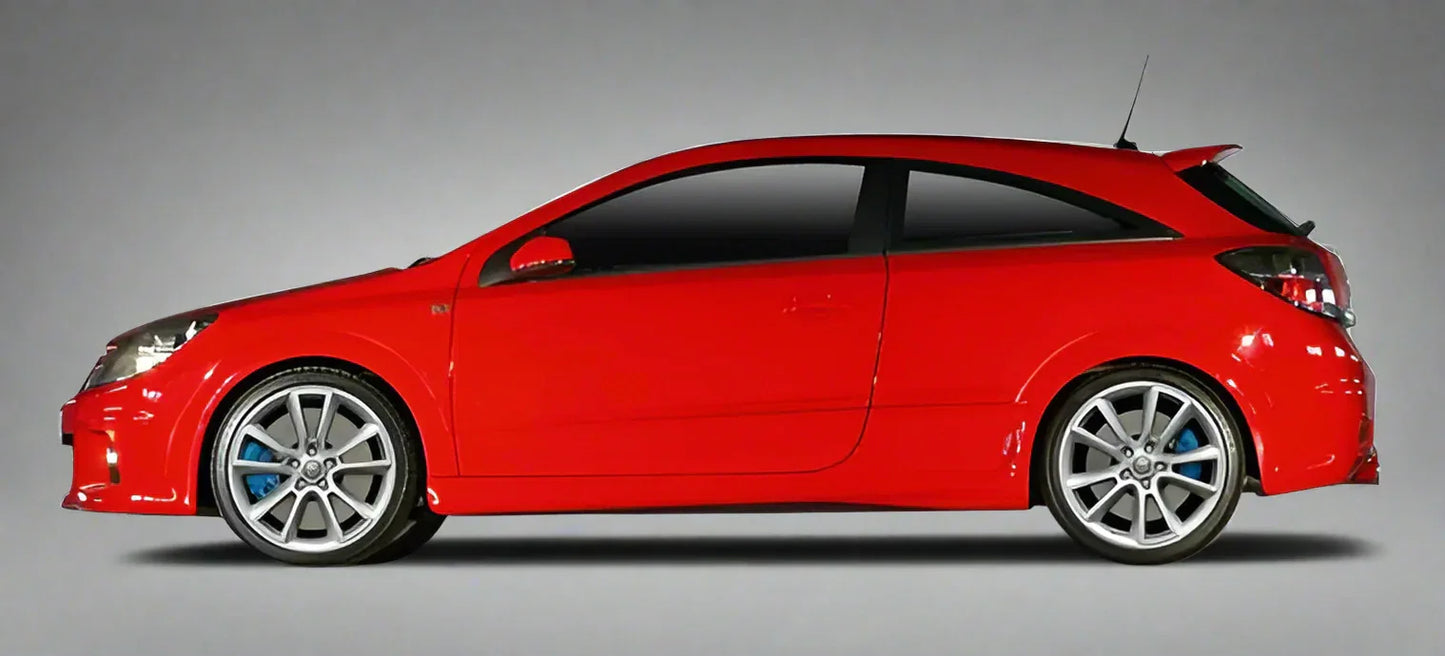 Covorase Auto TeamCar®Tip Tavita Compatibile Opel Astra H Coupe (2004-2014) Negru - 221.ro