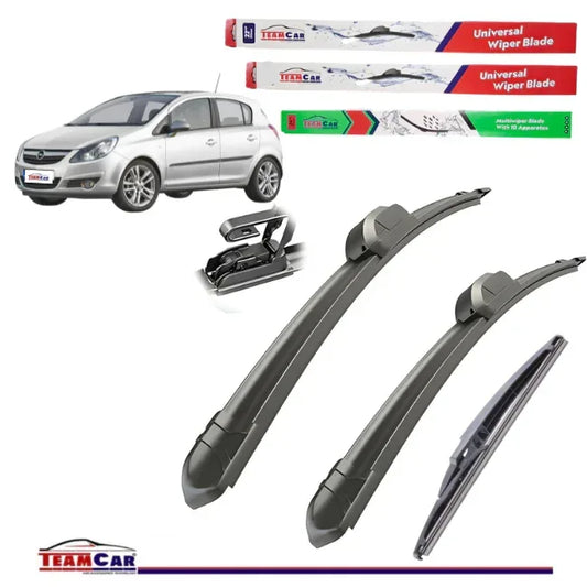 Ștergătoare TeamCar® Opel Corsa D 5 Usi (2006–2014) – Set Complet - 221.ro