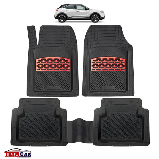 Covorașe Auto TeamCar® Tip Tăviță Compatibile Opel Mokka B (2020–prezent) - Red - 221.ro