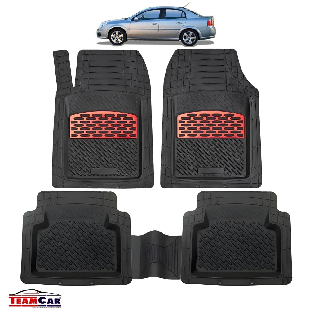 Covorase Auto TeamCar® Tip Tavita Compatibile Opel Vectra C (2002-2008) Red - 221.ro