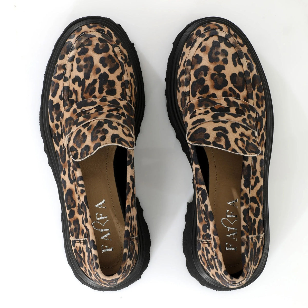 Chunky Penny Loafer Leopard
