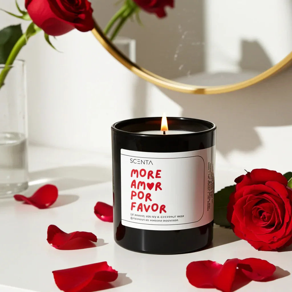 Lumânare parfumată More Amor Por Favor
