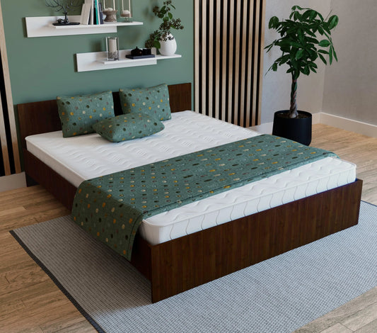 Pat Remi, 200 x 160 cm, saltea spuma inclusa, Wenge