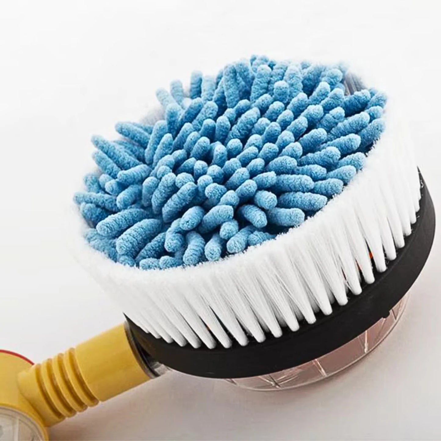 Perie Rotativă pentru Spălare Auto APF® – Spumare Automată, Mâner Lung 100cm, Curățare 360°, Presiune Ridicată