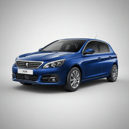 Covorase Auto Tip Tavita Compatibile Peugeot 308 II (2017-2021) Blue