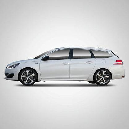 Covorase Auto Tip Tavita Compatibile Peugeot 308 II SW (2013-2021) Silver