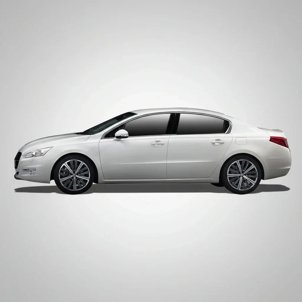 Covorase Auto TeamCar® Tip Tavita Compatibile Peugeot 508 I (2010-2018) Negru - 221.ro