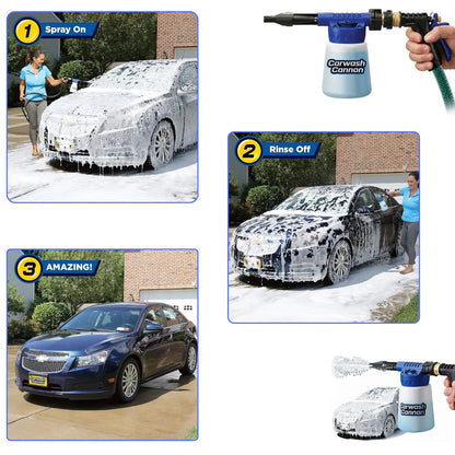 Pistol Spumare Auto Car Wash Rocket, Presiune Înaltă, Jet Reglabil