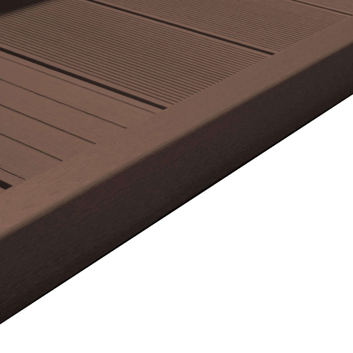 Cornier prerimetral, exterior, din compozit WPC ,cu strat coextrudat protector Naimeed D7513, Dimensiuni 280X4.9X4.9cm, Crem