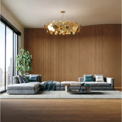 Panou riflaj MDF flexibil, Naimeed D7826, finisaj decorativ melaminat, 270x60x1.2cm