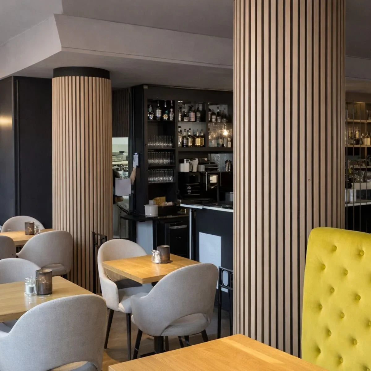 Panou riflaj MDF flexibil, Naimeed D7825, finisaj decorativ melaminat, 270x60x1.2cm