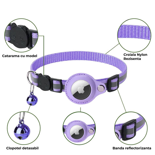 Zgarda cu lacas pentru Air Tag sau G-Spot
