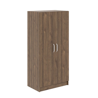 Dulap haaus Remi, 2 Usi, Stejar Bronz, 80 x 51 x 170 cm