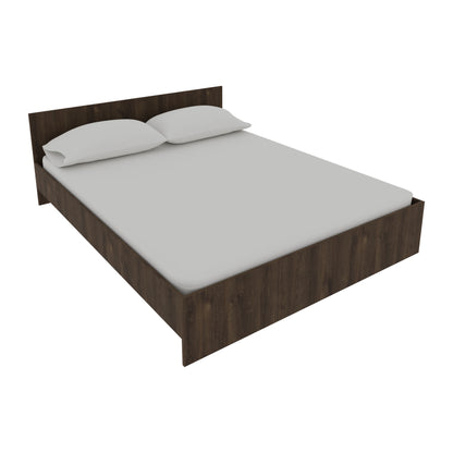Pat Remi, 200 x 160 cm, saltea spuma inclusa, Stejar Bronz