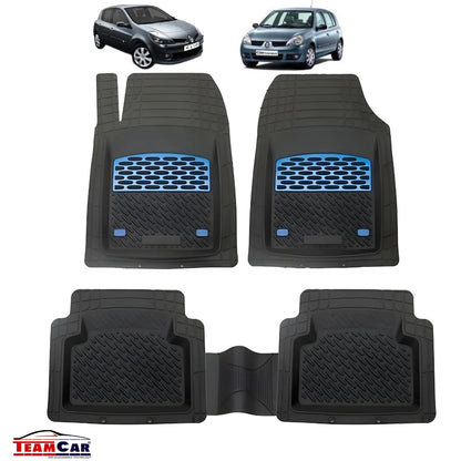 Renault Clio II Covorase Auto TeamCar® Tip Tavita Compatibile Hatchback (1998-2012) Blue