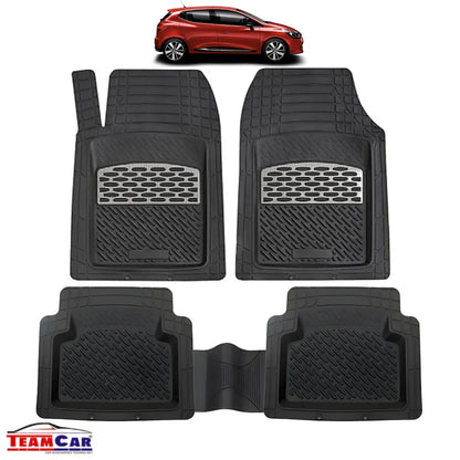 Renault Clio V Covorașe Auto TeamCar® Tip Tăviță Compatibile (2019+) - Hatchback Silver - 221.ro