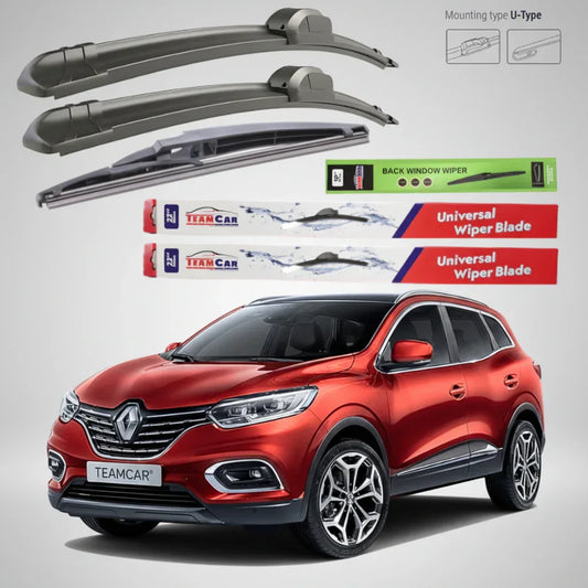 Ștergătoare Renault Kadjar Facelift (2018–2024) TeamCar® – Flat | Set Complet