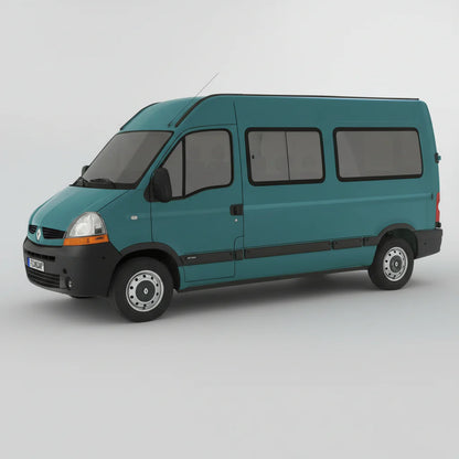 Ștergătoare Renault Master Bus L2H2 (2003–2006) Hibrid | Set față – TeamCar®