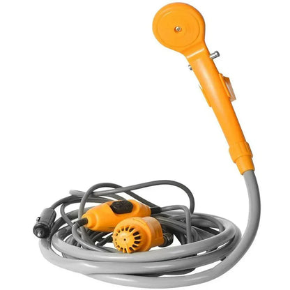 Duș Portabil pentru Mașină - 12V - Galben, Factory