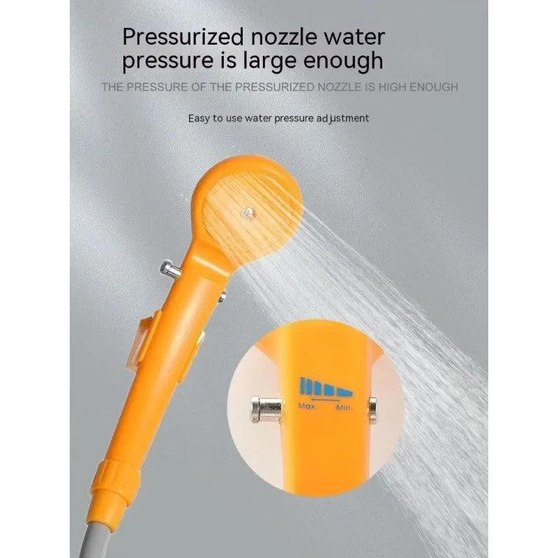 Duș Portabil pentru Mașină - 12V - Galben, Factory