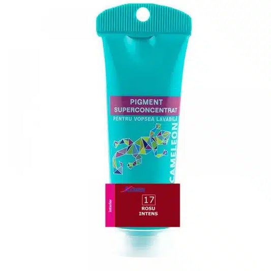 Pigment superconcentrat, pentru vopsele lavabile, KOBER, rosu intens, 30ML / SCP17-F30ML