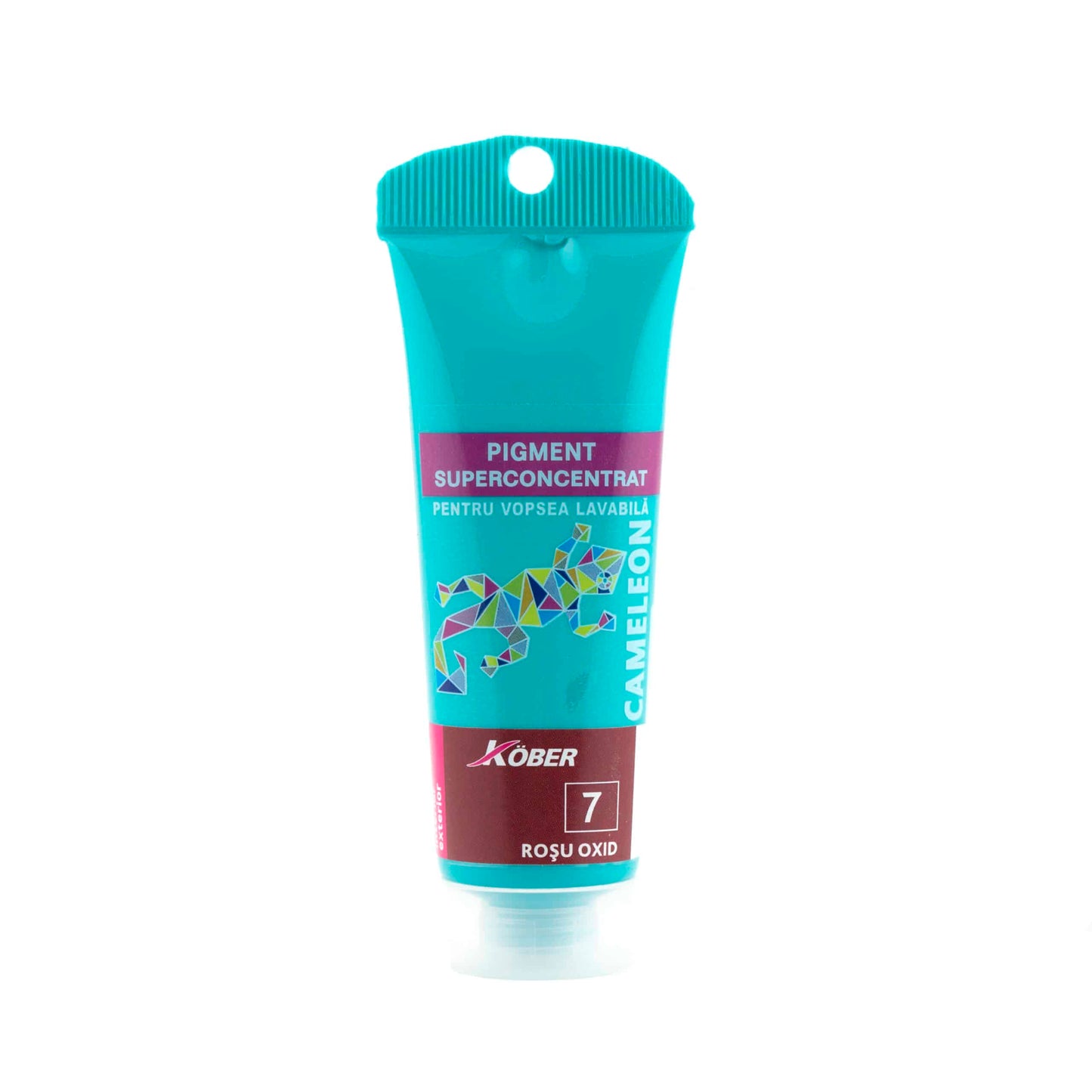 Pigment superconcentrat, pentru vopsele lavabile, KOBER, rosu oxid, 30ML / SCP7-F30ML