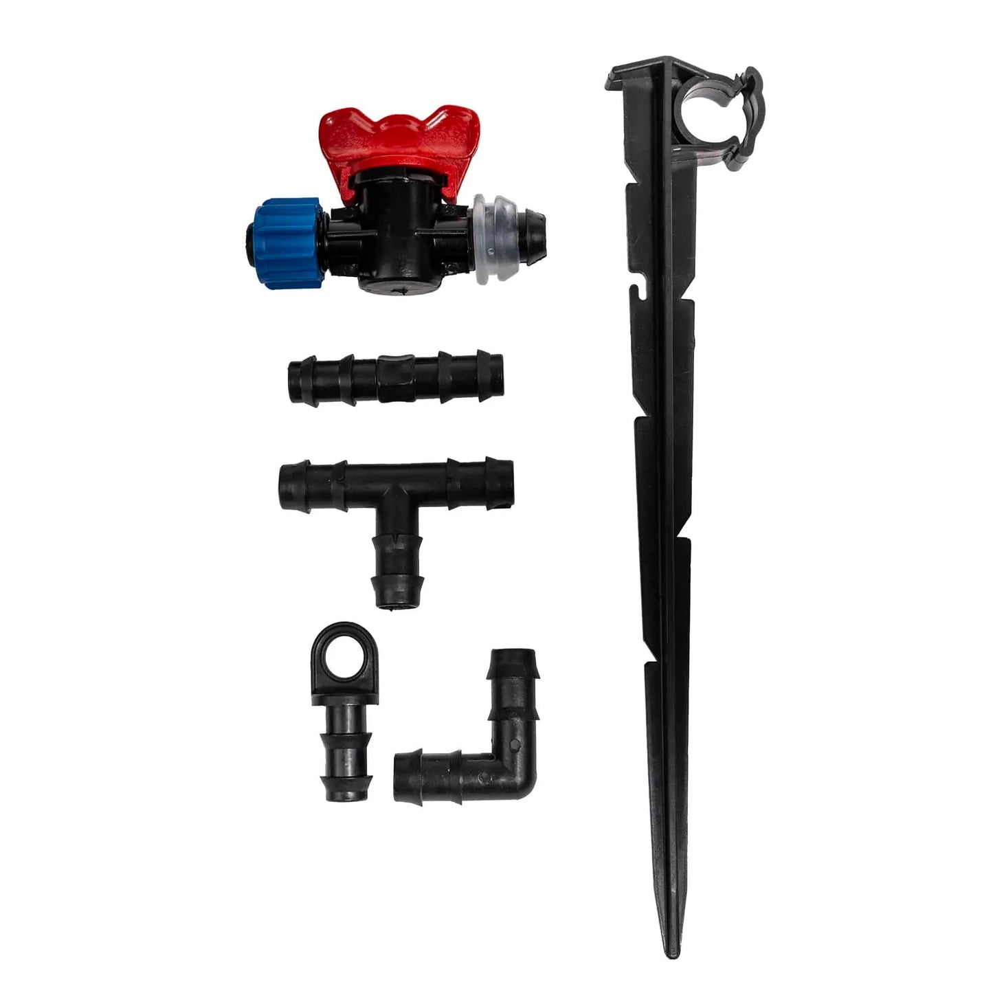 Set irigare + furtun picurare, 16mm, distanta intre picuratori 30 cm 4l/h rola 100m  / SET 30053