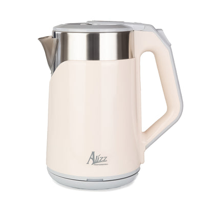 Fierbator apa, Sokany SK-0702, 2400W, capacitate 2.3L, control temperatura, indicator luminos, Crem