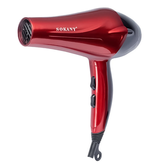 Uscator de par Sokany SK-2211, 2400W, Professional Line, Rosu
