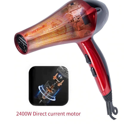 Uscator de par Sokany SK-2211, 2400W, Professional Line, Rosu