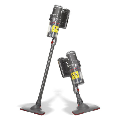 Aspirator vertical, Acumulator, Sokany SK-3377, 1.1 L, autonomie 40 min, accesorii, Gri