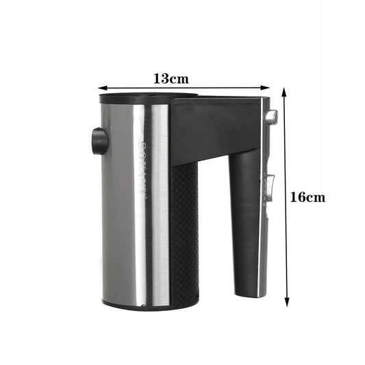 Mixer de mana Sokany SK-6638, 300W, 5 trepte de viteza, Negru/Inox