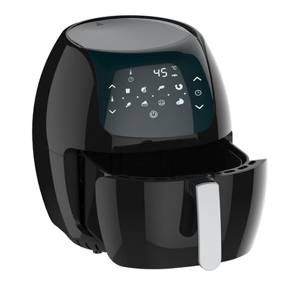 Friteuza fara ulei Sokany SK-8012, 1800W, 7.7L, Control Digital, Negru