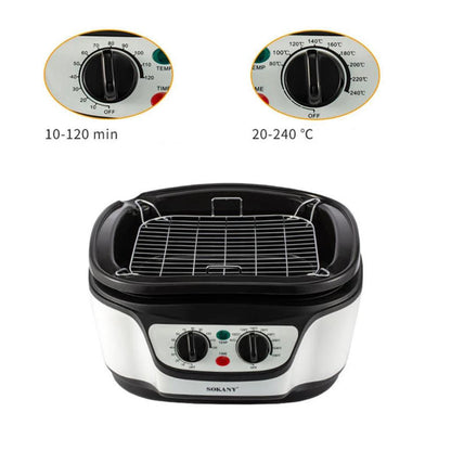 Multicooker 8 in 1 Sokany SK-806, 1500W, 5L, Alb