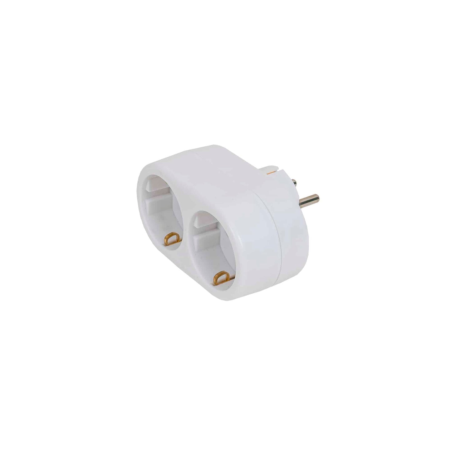 Adaptor cu 2 posturi, IP20, maxim 3680W, 16A, 230V, Z-TOOLS / SM-DBS-0102