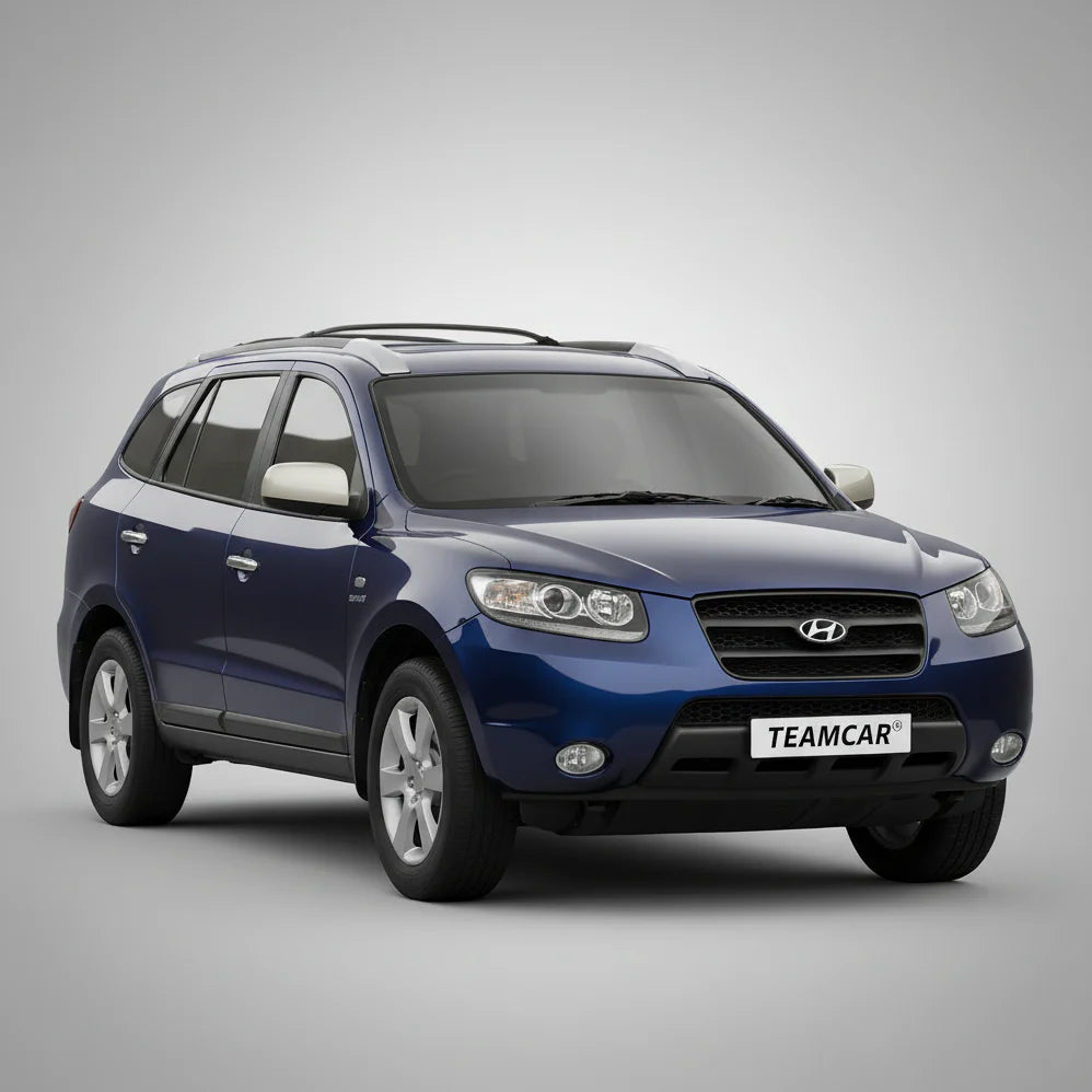 Covorase Hyundai Santa Fe 2006-2012 | Cauciuc Tavita | Silver