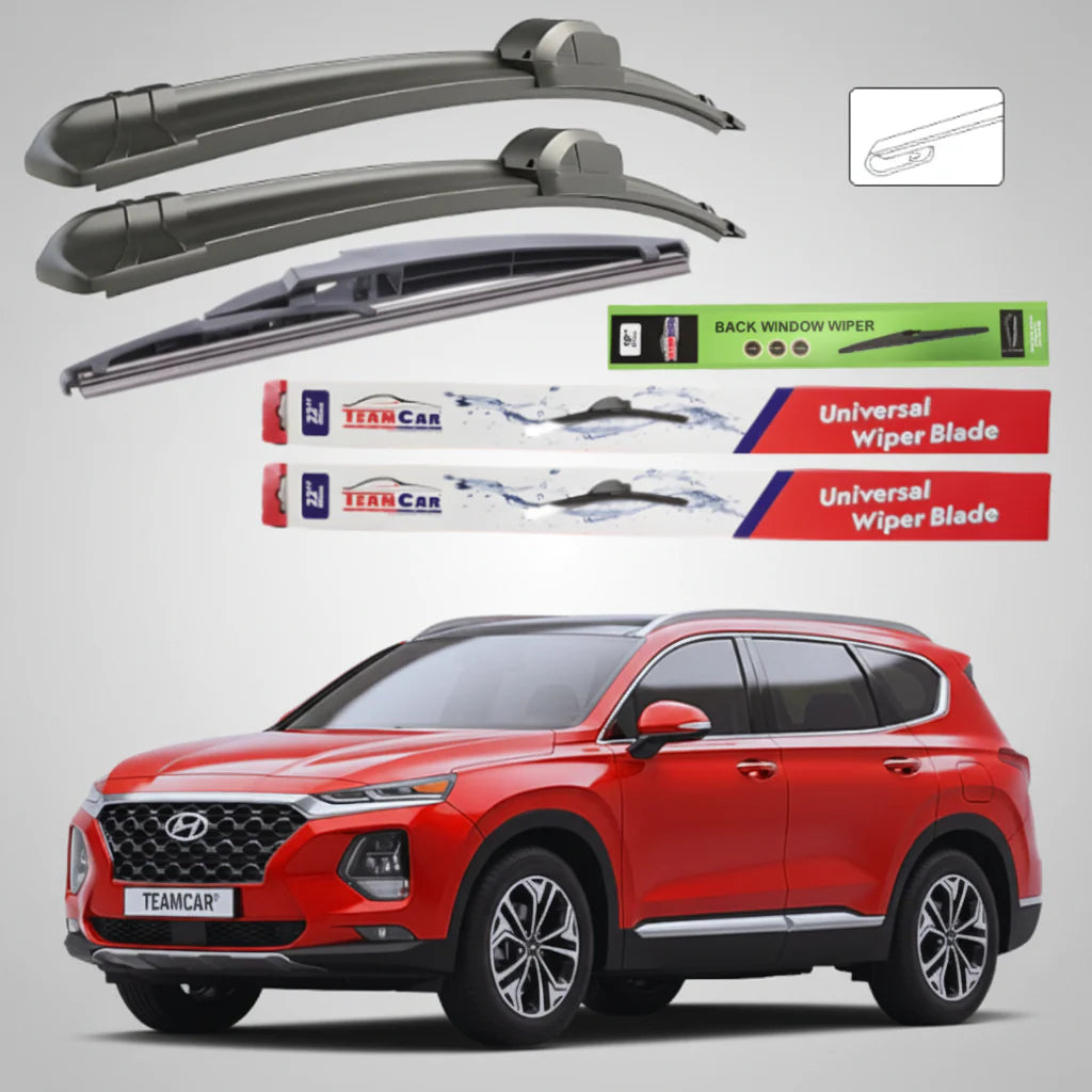 Ștergătoare Hyundai Santa Fe (TM) (2018–2020) Flat | Set Complet – TeamCar®