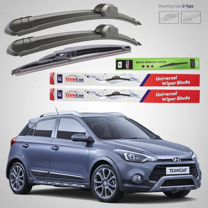 Ștergătoare Hyundai i20 Active (2016–2018) Flat | Set Complet – TeamCar®