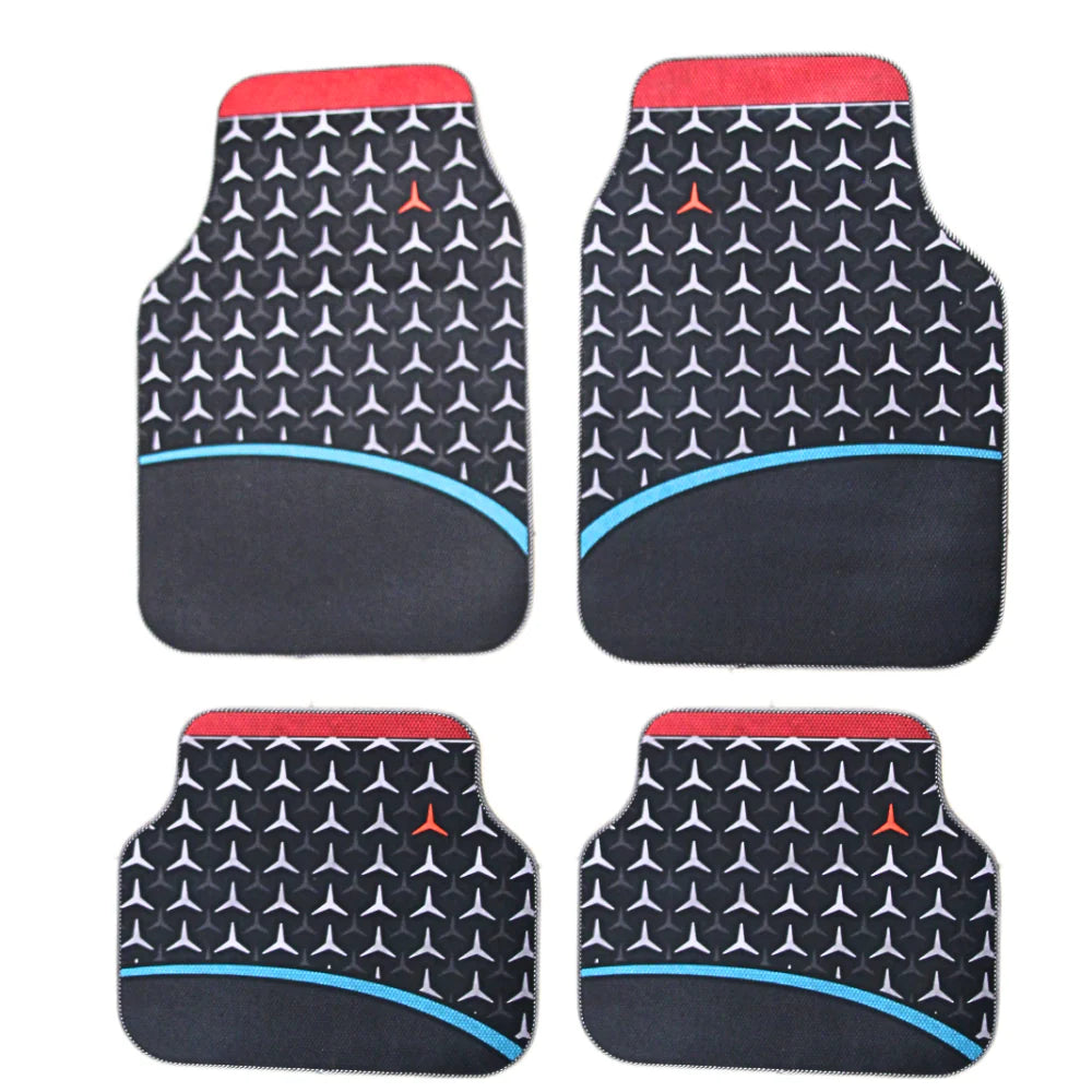 Covorașe Universale Mercedes-Benz – Design Abstract Stea 3 Colțuri